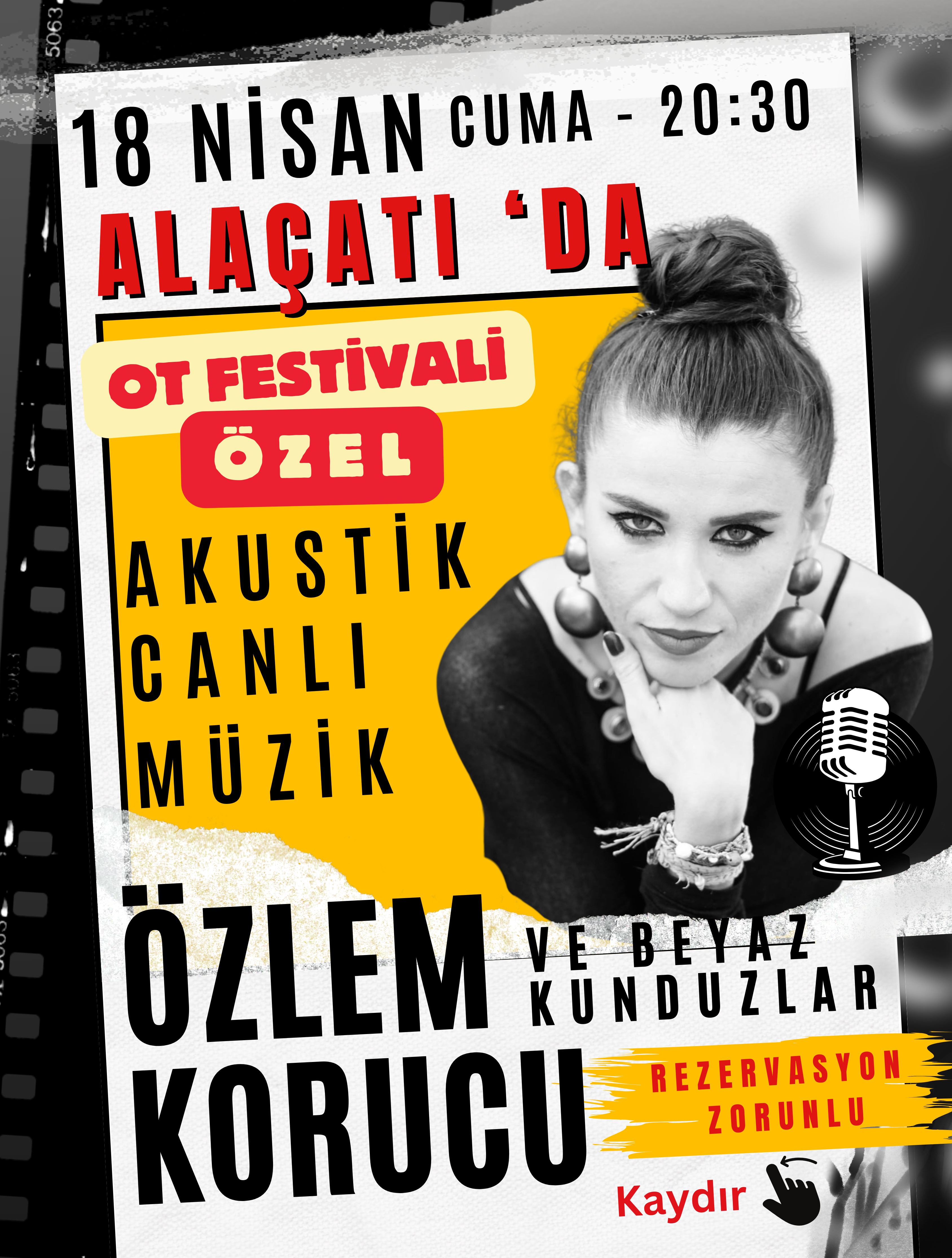 18 Nisan - Özlem Korucu - Akustik Canlı Müzik