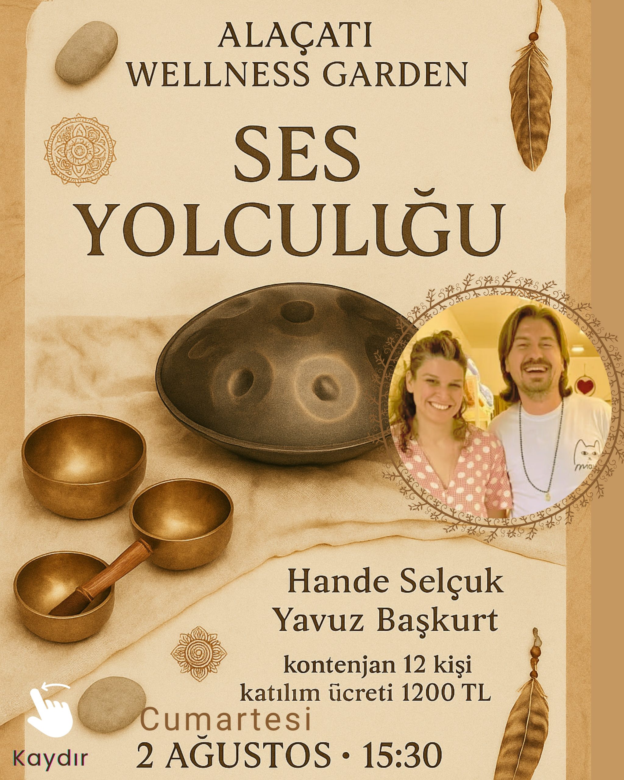 2 Ağustos Cumartesi - Ses Yolculuğu (Ses Terapisi)